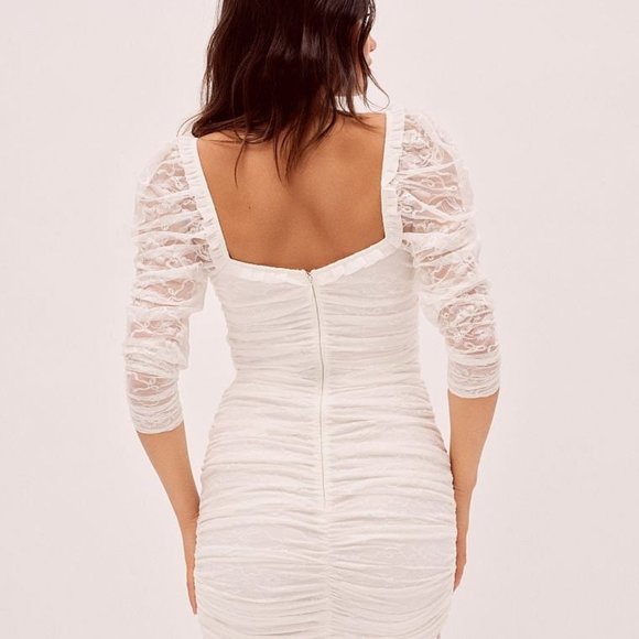 NWT For Love & Lemons Bridal Dress Medium - Picture 3 of 13